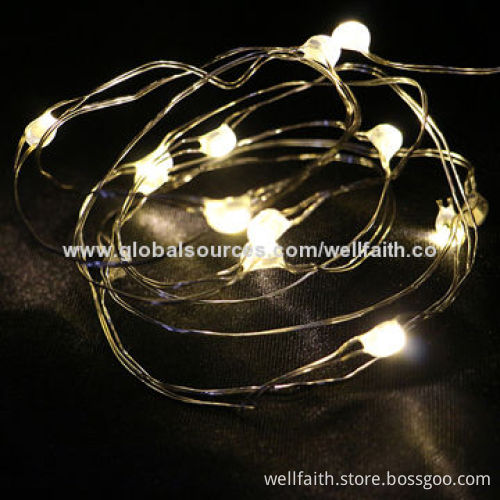 LED String Lights with Star Shape, Suitable for Christmas Decoration
